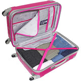 Beverly Hills Country Club Newport 3-Piece Hardside Spinner Luggage Set - Orange ( 21-Inch ,