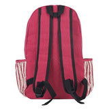 Damara Canvas Backpack Rucksack School Bag,Coffee