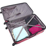 Kenneth Cole Reaction Out Of Bounds 4-Wheel Hardside 3-Piece Luggage Set: 20" Carry-on, 24", 28",