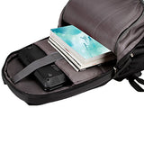 ABage Unisex Laptop Backpack 15.6" Water Resistant Travel College School Backpacks, Grey