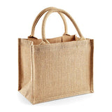 Westford Mill Jute Mini Gift Bag - Natural