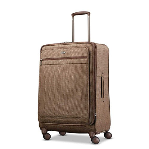 Hartmann Medium Journey Expandable Spinner Ss, Mocha Monogram