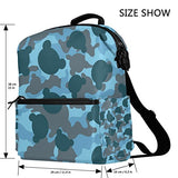 Colourlife Camouflage Head Stylish Casual Shoulder Backpacks Laptop School Bags Travel Multipurpose