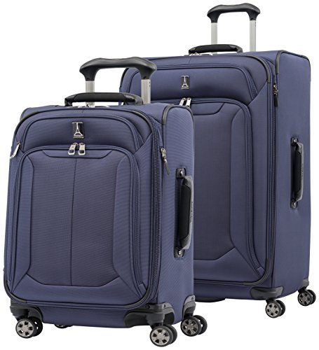 Travelpro Skypro Lite 2-Piece Expandable 8-Wheel Luggage Spinner Set: 29" and 21" (Navy)