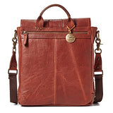 Will Leather Goods Signature Leather Bag Collection Cognac Ernest North-South Crossbody