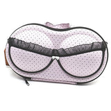 2Pcs Travel Home Organizer Zip Bag Case Bra Underwear Lingerie Case Storage Bag
