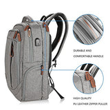 Kroser Laptop Backpack Water-Repellent Computer Backpack Fits Up To 17 Inch Laptop With Usb