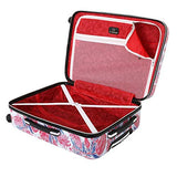 HALINA Car Pintos Fly 28" Hard Side Spinner Luggage, Multicolor