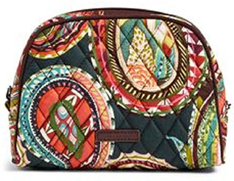 Vera Bradley Medium Zip Cosmetic in Heirloom Paisley