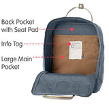 Fjallraven - Kanken Greenland Backpack for Everyday, Dusk-Greenland Backpack for Everyday Webbing