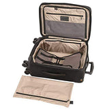 Kirkland Signature Softside 22" 4 Wheel Carry-On, Black