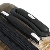 Mia Toro M1093-28in-bur Italy Acciaio Hardside 28" Spinner, Red