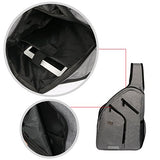 Shoulder Backpack Chest Crossbody Bags Large Travel Sling Pack for Men