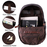 AUGUR Canvas Backpack,Casual Vintage Laptop Backpack, Lightweight School Daypack for Men Women