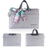 Dcbraa 13.3 Inch Laptop Bag,for MacBook Pro,Asus, Acer, Dell, HP, Lenovo,Canvas Briefcase,for Women