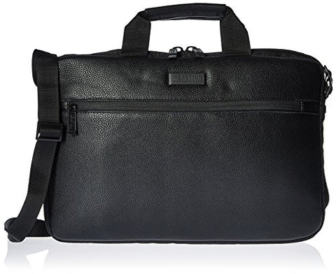 Kenneth Cole Reaction VadorNox 800d Polyester with Faux Leather Slim Top Zip 17" Laptop
