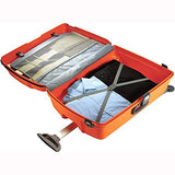 Samonite GT 31" Spinner Zipperless Suitcase + 10pc Luggage Accessory Kit (Orange)