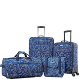 Fieldbrook XLT 4 Piece Floral Luggage Set