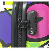 Hontus Flower Largo Hardside Spinner Luggage 3pc Set, Flowery