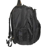A.Saks Expandable Lightweight Nylon Computer Backpack in Black