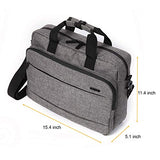 Bellotte Laptop Briefcase,14.1 Inch Laptop Bag,Stylish Canvas Multi-Functional Shoulder Messenger