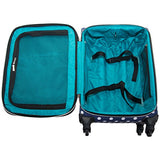 Heritage Travelware Albany Park 16" 600d Polka Dot Polyester 2-Wheel Underseater Carry-on