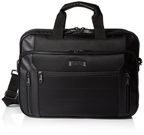 Kenneth Cole Reaction Keystone Top Zip Computer Case, Black