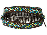 Vera Bradley Luggage Women'S Medium Zip Cosmetic Rain Forest Cosmetic Bag