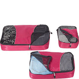 eBags Packing Cubes for Travel - 3pc Set - (Blue Dots Anyone?)