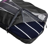 G4Free Packing Cubes 6pcs Set Travel Accessories Organizers Versatile Travel Packing Bags(Black)