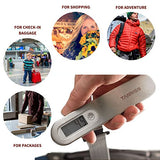 Tarriss Jetsetter Digital Luggage Scale W/ 110 Lb Capacity (Eggshell)