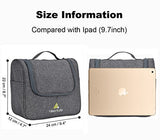 Travel Hanging Toiletry Bag By Hikenture | Cosmetics, Makeup And Toiletries Organizer | Compact
