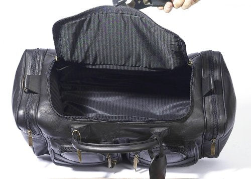 Claire Chase Executive Sport Duffel, Distressed Brown, One Size