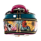 Dual Compartments Bohemian Design Backpack With Adjustable Backpack Straps