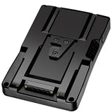 Neewer NP-F Battery to V-Mount Battery Converter Adapter for LED Light, Field Monitor, 5D2 Rigs,