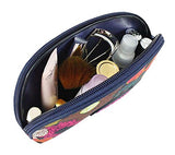 4Pc Duffel Travel Bag Clutch Toiletry Cosmetic Purse Tote Set Multi Color Flowers