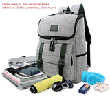 Laptop Outdoor Backpack Travel Hiking Rucksack Camping Knapsack Shoulder Schoolbag Blue