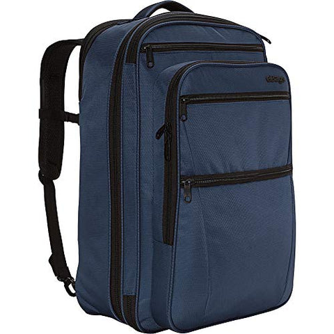 ebags etech 3.0 Carry-On Travel Backpack With Expandable Sides - Fits 17" Laptop - (Sapphire Blue)