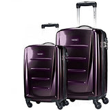 Samsonite Winfield 2 Fashion Hardside Spinner (20-Inch & 24-Inch, Purple)