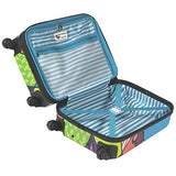 Mia Toro Italy M Butterflies Hardside Luggage 3 Piece Set, BTF, Multi-Colored