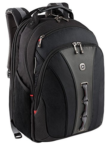 Wenger The Legacy Notebook Carrying Backpack, 16", Black/Gray (Wa-7329-14F00)