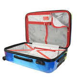 Mia Toro Hardside Spinner Luggage 3 Piece Set, Prado-In Love