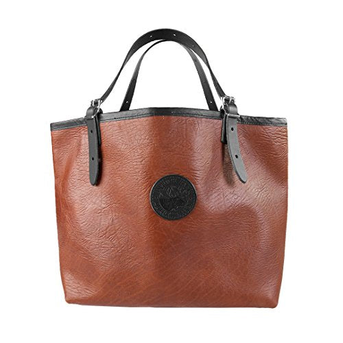 Duluth Pack Market Tote Bison Leather (Black)