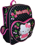 Hello Kitty Deluxe Embroidered 16" School Bag Backpack