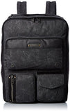 Diesel Men'S Superrgear Touch Gear Back Backpack, Treated Black/Black