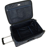 Ninewest Corra 3 Piece Luggage Set, Navy/Grey