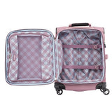 Travelpro Maxlite 5 Carry-On International Expandable Spinner Suitcase Carry-On Luggage, Dusty Rose