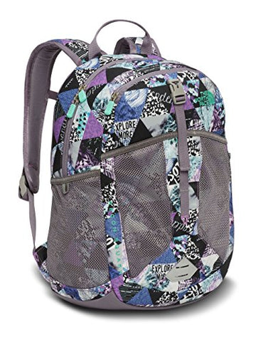 The North Face Unisex Recon Squash (Youth) Bellflower Purple Tringle Print/Bermuda Green One Size