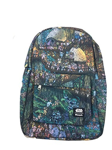 Loungefly Star Wars Return of the Jedi Ewok Village Backpack Standard