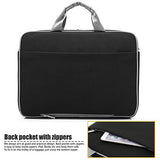 Coolbell 17.3 Inch Nylon Laptop Bag Shoulder Bag With Strap Multicompartment Messenger Hand Bag